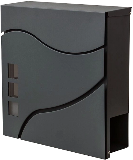 Boîte aux lettres Stork 37 × 37 × 10,5 cm, galvanisée et thermolaquée