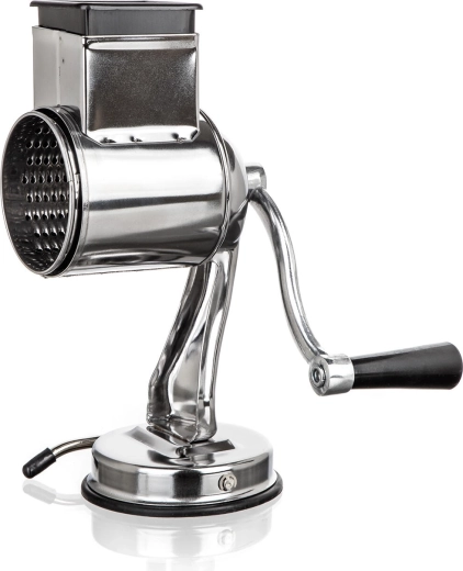 Moulin en acier inoxydable pour chapelure, noix et fromage avec ventouse CULINARIA