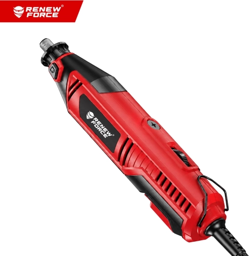 Fraiseuse multifonction et rectifieuse droite Renew Force 185 W avec arbre flexible
