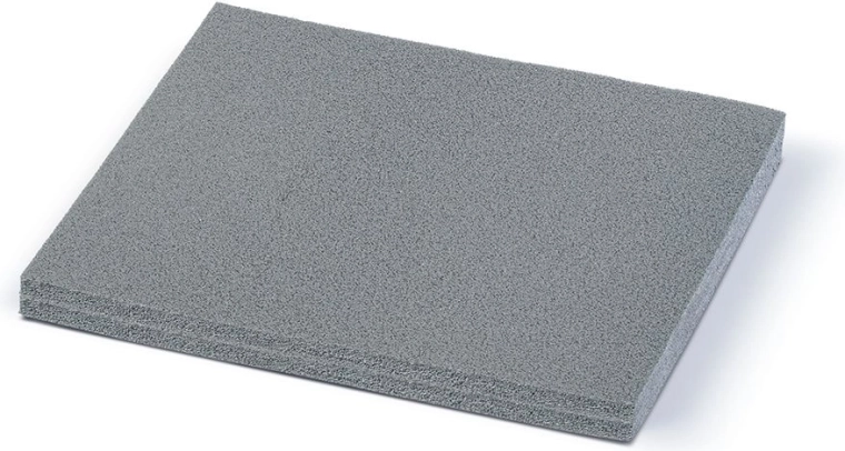 Insert en mousse pour mallette à outils 30,5 × 28,5 × 2 cm – gris