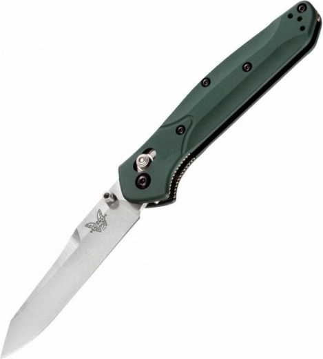 Benchmade 940 Osborne reverse tanto couteau de poche 8,6 cm, aluminium vert