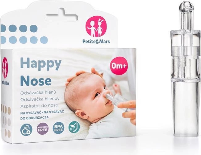 Aspirateur nasal pour aspirateur PETITE & MARS Happy Nose 0 m+