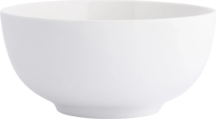 Bol en porcelaine Bella crème 14 cm, 630 ml