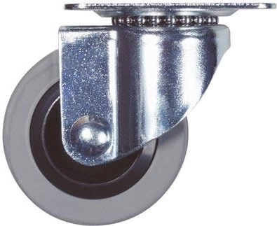 Roulettes de meuble pivotantes 50 mm, lot de 4 pièces