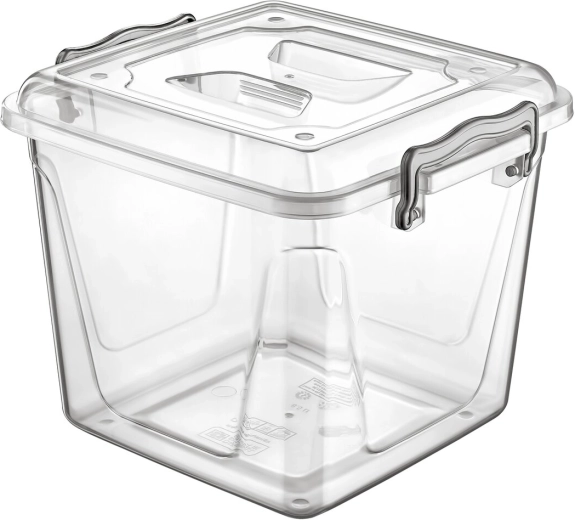 Boîte de rangement MULTI carrée basse 8,5 l