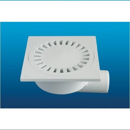 Siphon de sol latéral PVB DN 50, blanc