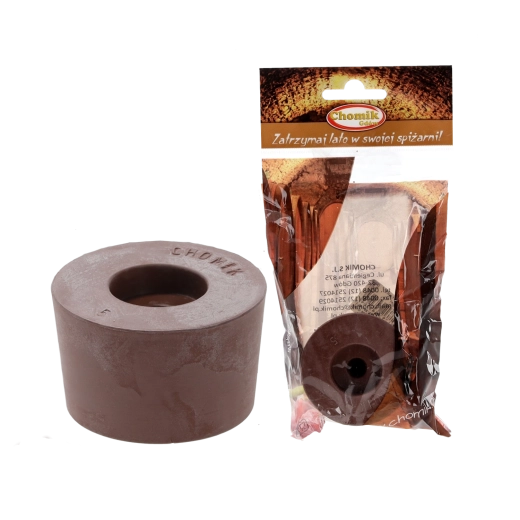 Bouchon de fermentation en caoutchouc avec trou pour bonbonne 54 l