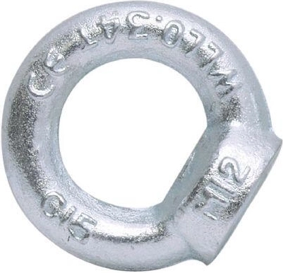 Écrou à œil M6 DIN 582 – lot de 10 pcs