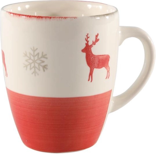 Mug en céramique de Noël avec renne 350 ml