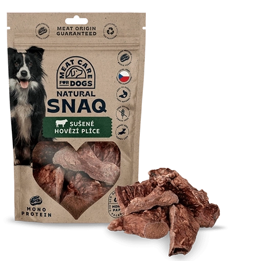 Meat Care Natural Snaq poumon de bœuf séché 80 g