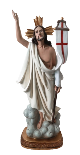 Figurine de Jésus-Christ ressuscité 40,5 cm - 1 pièce