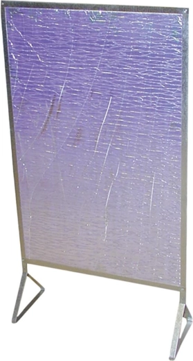 Parement pour poêle avec support REFLEX 74 × 61 cm (jusqu’à 95 °C)