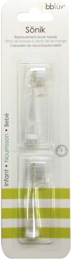 Têtes de rechange pour brosse BBLÜV Sönik 0–18 mois (2 pcs)