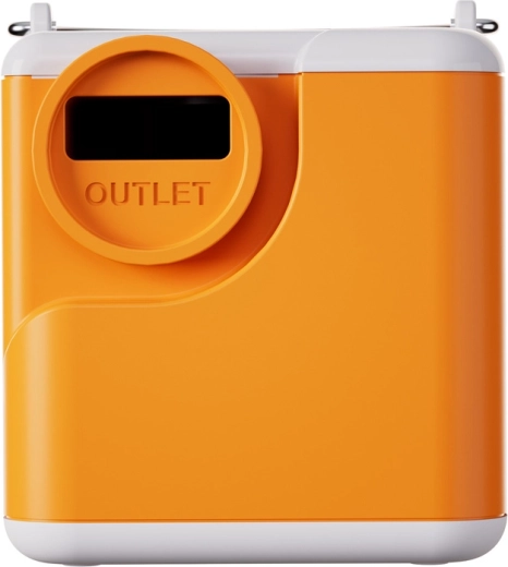 Flextail Nano pump 5c2 pompe portable 3-en-1 avec lampe de camping (orange)