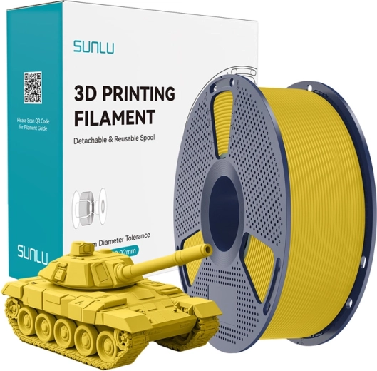 Sunlu PLA+ haute vitesse 1,75 mm – jaune