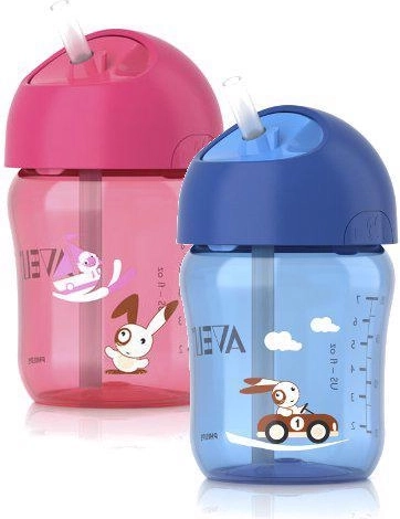 Gobelet à paille Philips AVENT 260 ml bleu