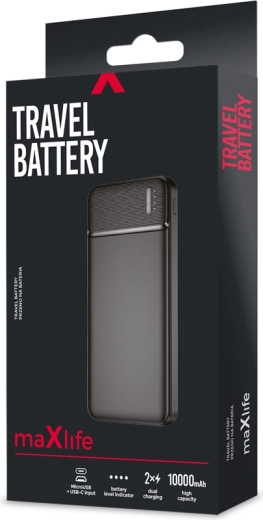 Batterie externe Maxlife 10000 mAh MXPB-01