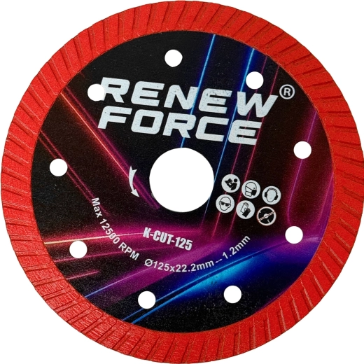 Disque diamanté K-CUT 125 mm pour la découpe du grès cérame et de la céramique