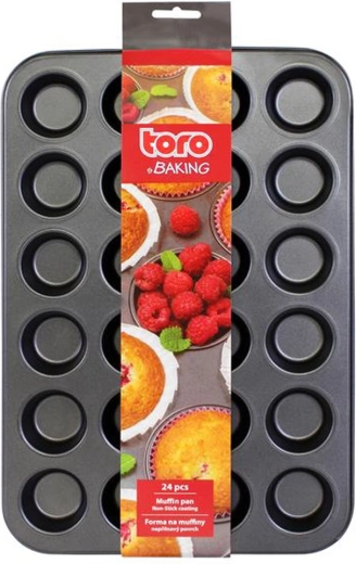 Moule à muffins pour 24 pièces 38,5 × 26 × 2,2 cm