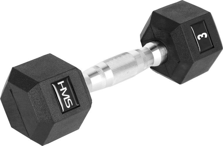 Haltère hexagonal HMS HEX PRO 3 kg