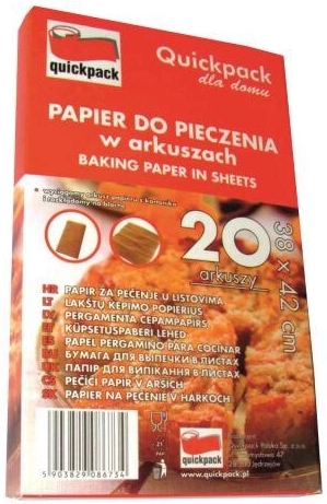 Papier cuisson 38 × 42 cm, 20 pcs