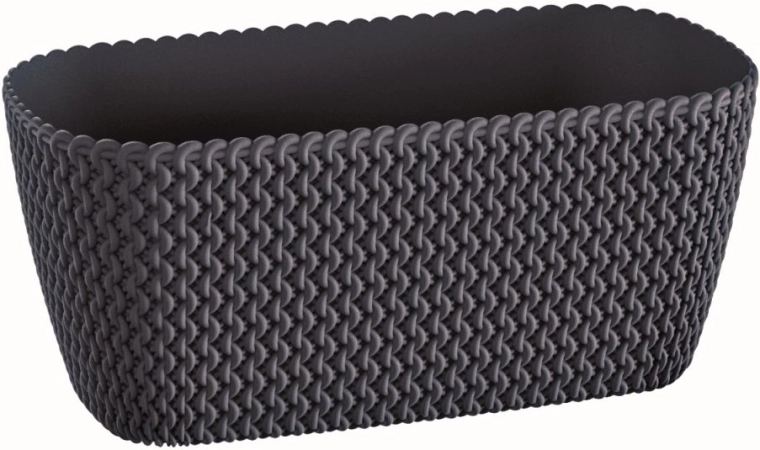 Jardinière Splofy Case 29,7 cm anthracite
