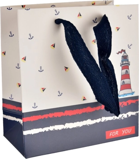 Sac cadeau en papier SEA 14 × 7 × 15 cm
