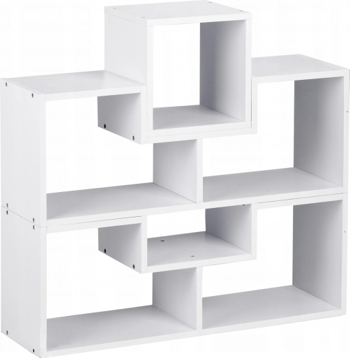 Bibliothèque, armoire modulaire, commode, étagère, BLANC