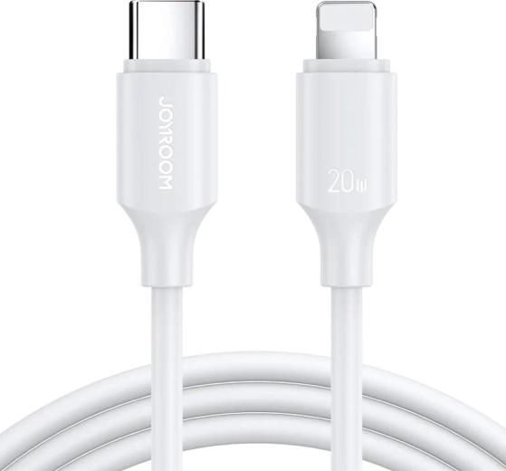 Câble Joyroom USB-C vers Lightning 20 W, 1 m (blanc)
