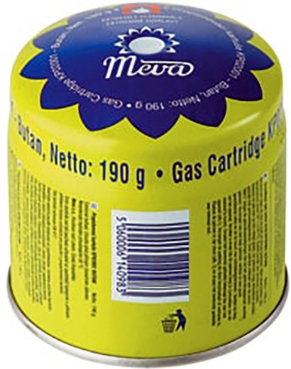 Cartouche de gaz perçable 190 g MEVA