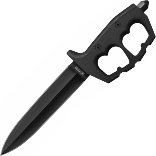 Couteau tactique Cold Steel Chaos Double Edge 19 cm, noir