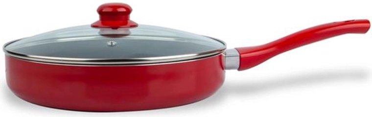 Poêle profonde avec couvercle 28 cm Kitchisimo, surface antiadhésive