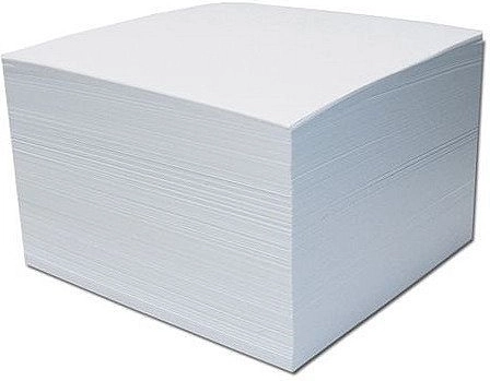 Bloc de feuillets autocollants 9 × 9 × 4,5 cm