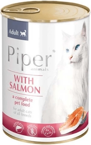 Piper boîte pour chats au saumon 400 g