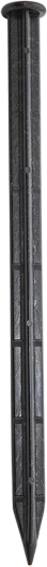 Piquet d’ancrage EKOGRID 25 cm, noir (10 pcs)