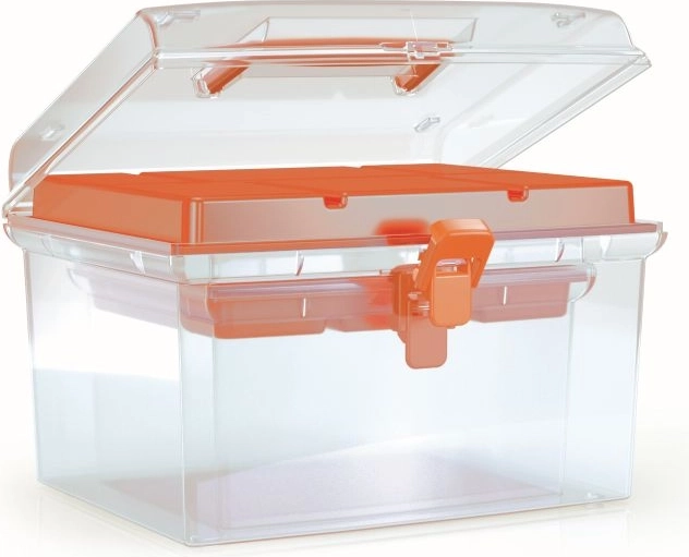 Organisateurs en plastique NUF, lot orange 245 × 214 × 158 mm