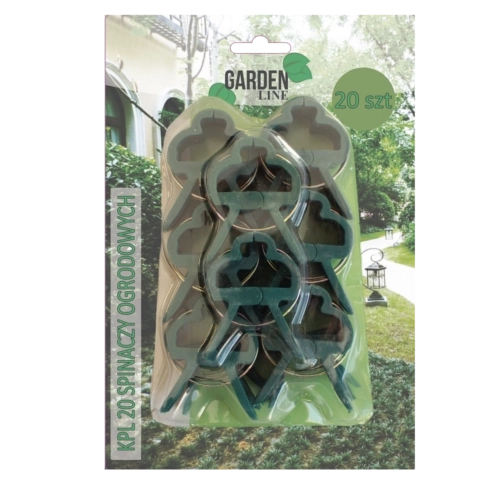 Lot de 20 pinces de jardin pour plantes