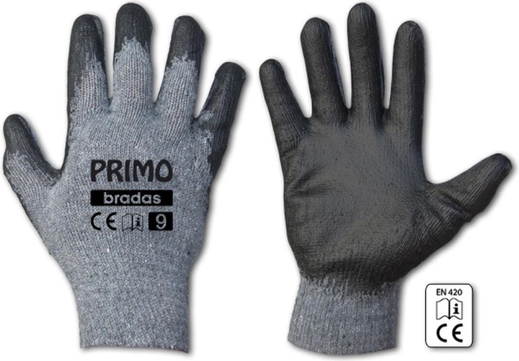 Gants de protection en latex PRIMO, taille 8 (M)