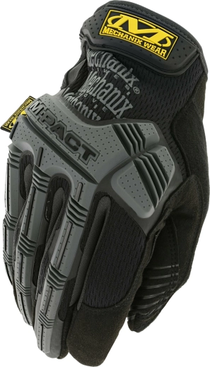 Gants de travail Mechanix M-Pact noir-gris taille L
