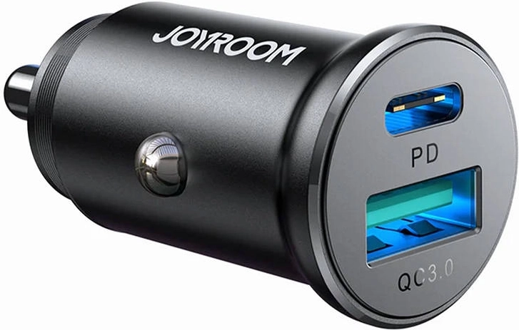 Chargeur de voiture Joyroom 30 W (USB-C + USB-A)