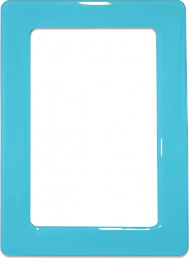 Cadre magnétique autocollant format 13,0 × 8,1 cm - bleu clair