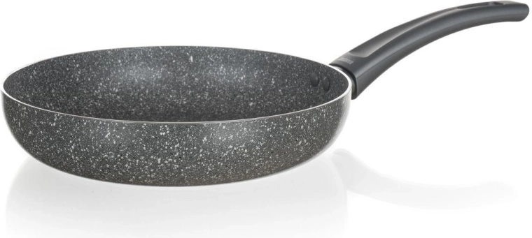 Poêle en aluminium coulé avec revêtement antiadhésif granit 24 cm