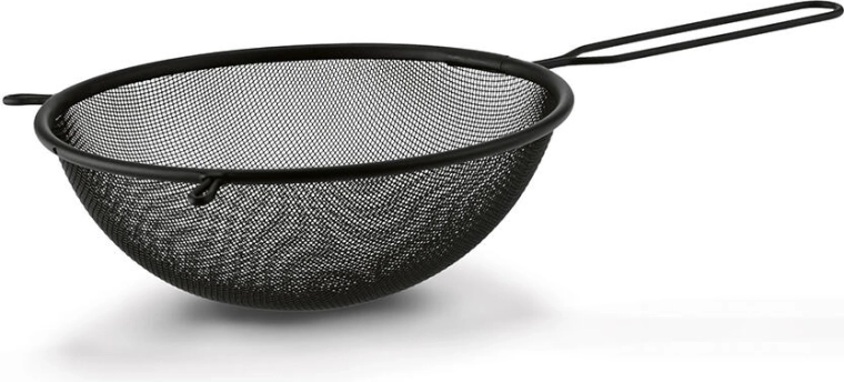 Passoire métallique noire 20 cm