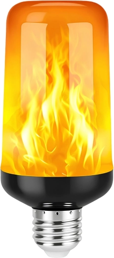 Ampoule LED à effet flamme Renew Force noire g130
