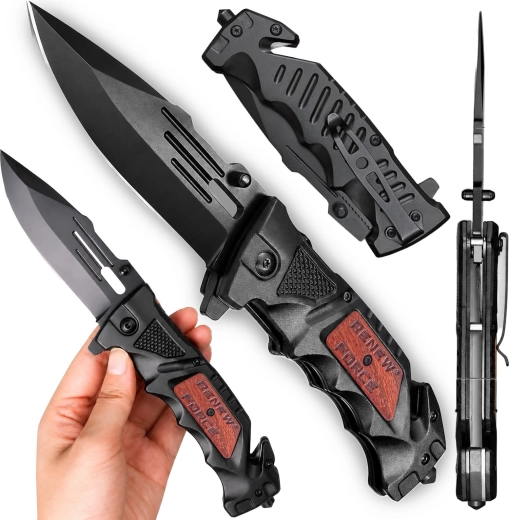Couteau pliant EDC Renew Force PKM-75 - 1 pièce