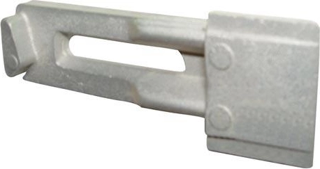 Gâche de porte droite P 30015, métal, 3 pcs