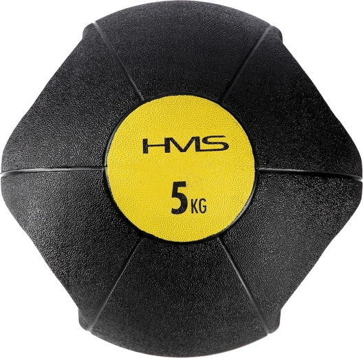 Médecine-ball avec poignées HMS 5 kg