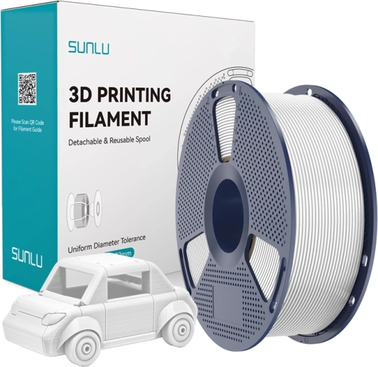 Filament PETG Sunlu – Blanc
