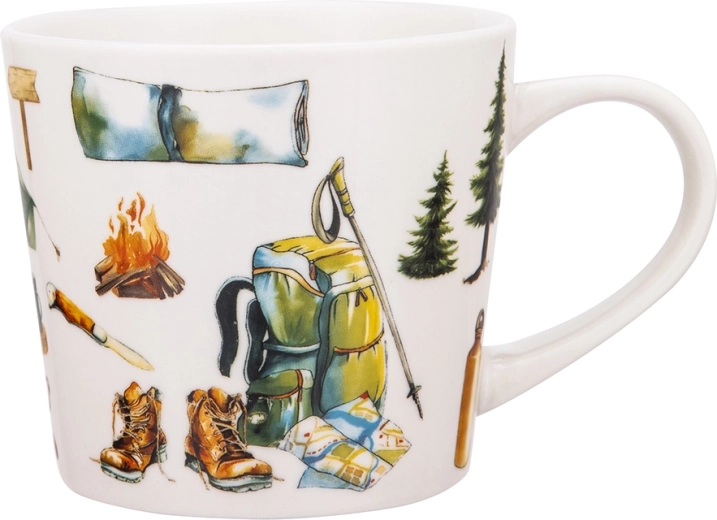 Mug conique en céramique 400 ml Voyageur