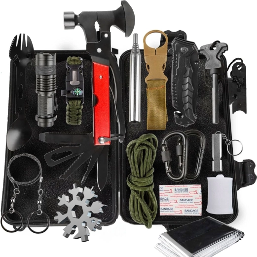 Kit de survie militaire SRV-18 (51-en-1)